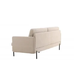 Antibes 3 personers Sofa - Beige og Sort