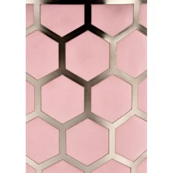 AQUA puf - Rosa, sølv