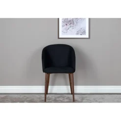 Arch Spisebordsstol - Sort og Natur