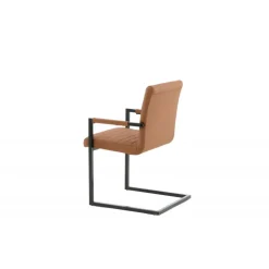 Art Spisebordsstol - Sort og Brun