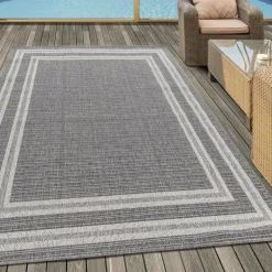 Aruba Udendørs Tæppeløber Ramme - Grå