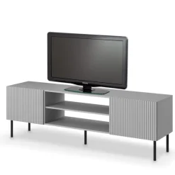 ASENSIO RTV-1 TV bord, lyseGrå / Sort