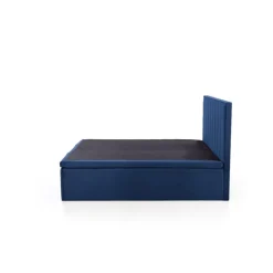 ASENTO 160x200 cmSeng - Mørkeblå Velour