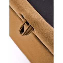 ASENTO 160x200 seng - Sennepsfarvet