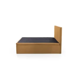 ASENTO 160x200 seng - Sennepsfarvet