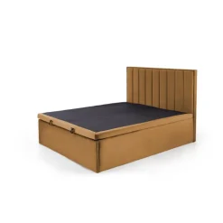 ASENTO 160x200 seng - Sennepsfarvet