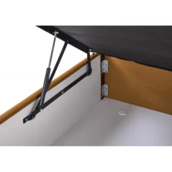 ASENTO 160x200 seng - Sennepsfarvet