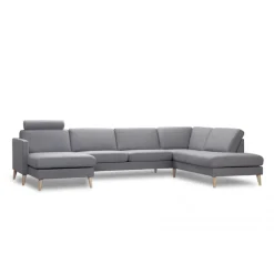 Ask hjørnesofa med Venstrevendt chaiselong & open-end