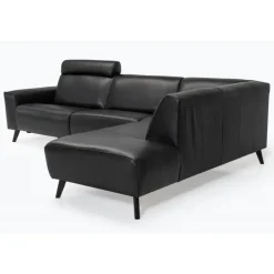 Assens læder Hjørnesofa med open end - Højrevendt