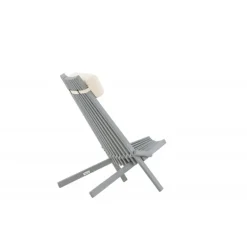 Asta Lounge Stol - Mørkegrå,Off White