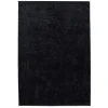 Ata Kortluvet tæppe Ensfarvet - Antracit