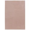 Ata Kortluvet tæppe Ensfarvet - Rosa