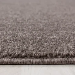 Ata Kortluvet Tæppeløber Ensfarvet - Mokka