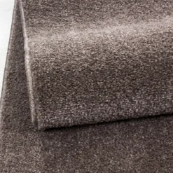 Ata Kortluvet Tæppeløber Ensfarvet - Mokka