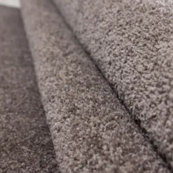 Ata Kortluvet Tæppeløber Ensfarvet - Mokka