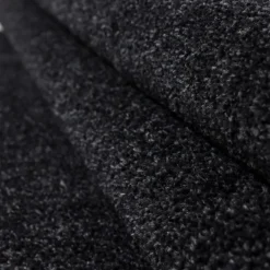 Ata Kortluvet Tæppeløber Ensfarvet - Antracit