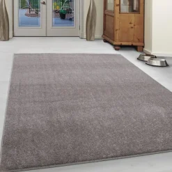 Ata Kortluvet Tæppeløber Ensfarvet - Beige