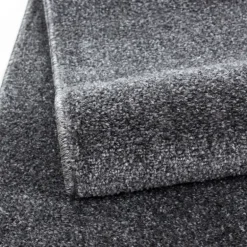 Ata Kortluvet Tæppeløber Ensfarvet - Grå