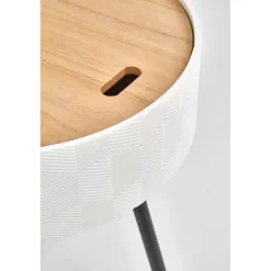 AURA c. bord, farve Hvid