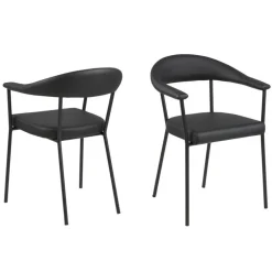 AVA spisebordsstol - Sort