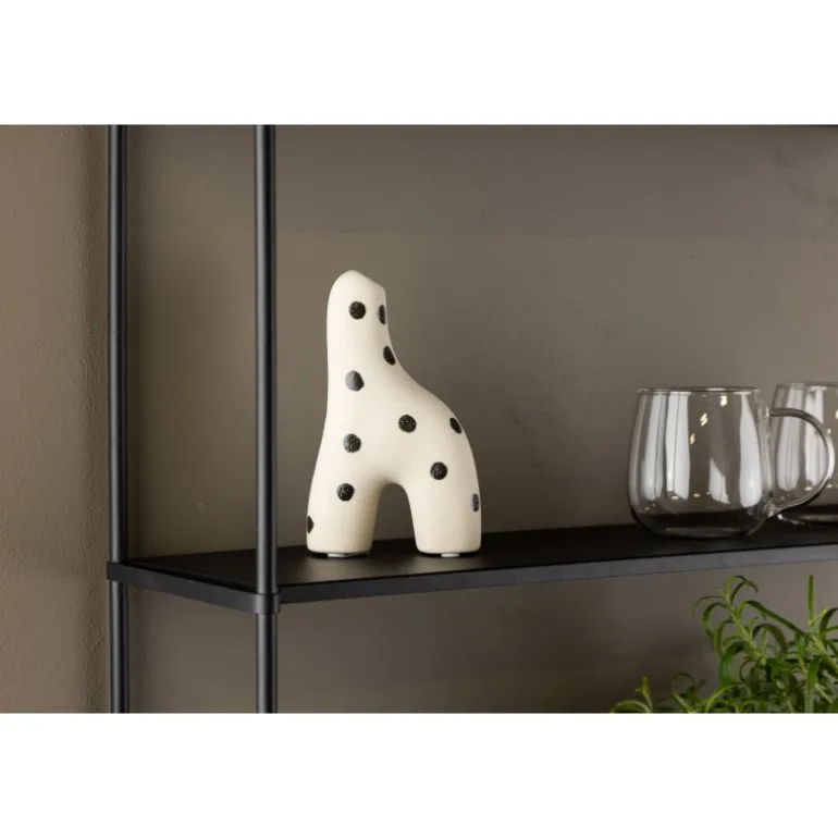 Aya Vase - Sort og Hvid