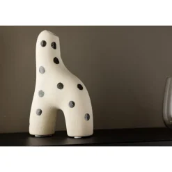 Aya Vase - Sort og Hvid