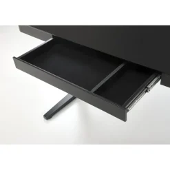 B52 skrivebord med justerbar højde, Sort