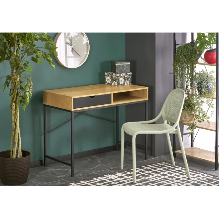 B50 Skrivebord Natur / Sort