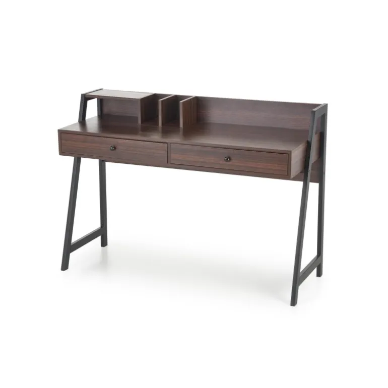 B47 skrivebord Valnød / Sort