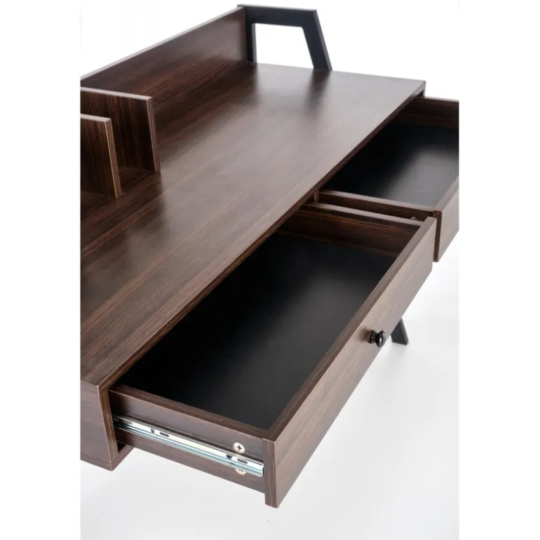 B47 skrivebord Valnød / Sort