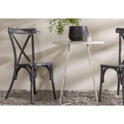 Bacong Rund Loungesæt - Havemøbelsæt - Beige,Mørkegrå