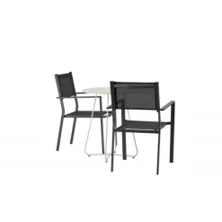 Bacong Rundt Loungesæt - Havemøbelsæt - Beige,Sort