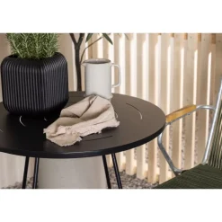 Bacong Rundt Loungesæt - Havemøbelsæt - Sort,Grøn