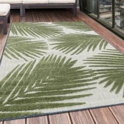 Bahama Udendørs tæppe Palme - Grøn