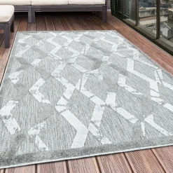 Bahama Udendørs Tæppeløber Boho - Grå