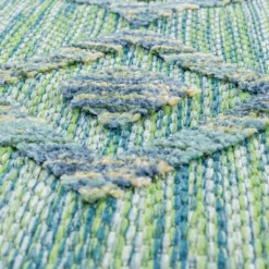 Bahama Udendørs Tæppeløber Boho - Grøn