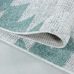 Bahama Udendørs Tæppeløber Geometrisk - Blå