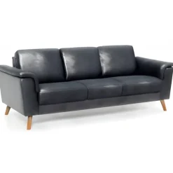 Ballerup 3+2 pers lædersofa