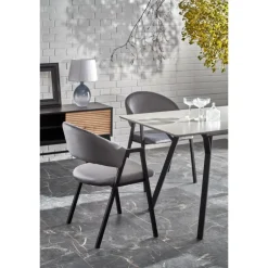 BALROG 2 bord lys Grå/Sort