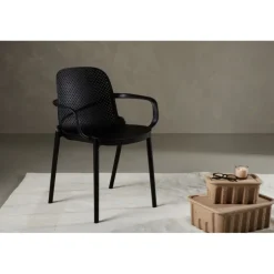 Baltimore Spisestuestol - Sort