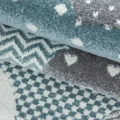 Bambi 820 børnetæppe - Blå