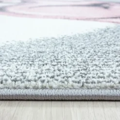 Bambi Rund Børnetæppe Rådyr - Pink