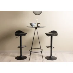 Bar sæt Bistro med stole Adesto - Sort