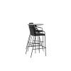 Bar sæt Bistro med stole Tvist - Sort