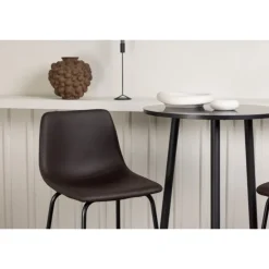 Bar sæt Plaza med stole Alexi - Sort og Brun