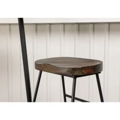 Bar sæt Plaza med stole Ozark - Sort