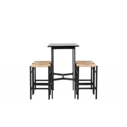 Bar sæt Rax med Spisebordsstole Polly