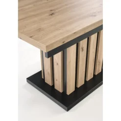 BARETTI sofabord, håndværkseg / Sort