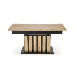 BARETTI sofabord, håndværkseg / Sort