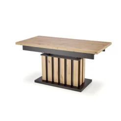 BARETTI sofabord, håndværkseg / Sort